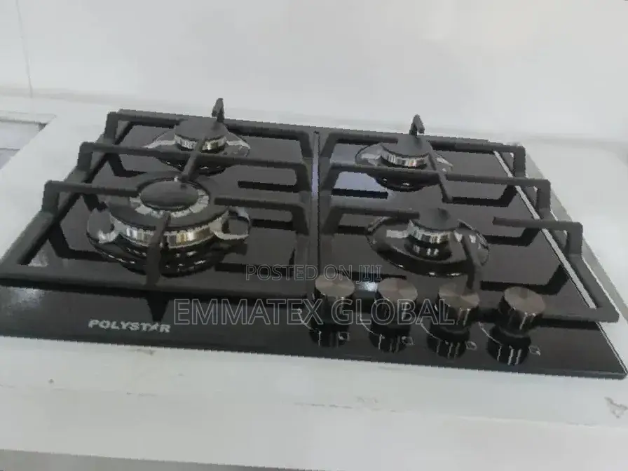 Quality 4 BURNER GAS COOKER Polystar