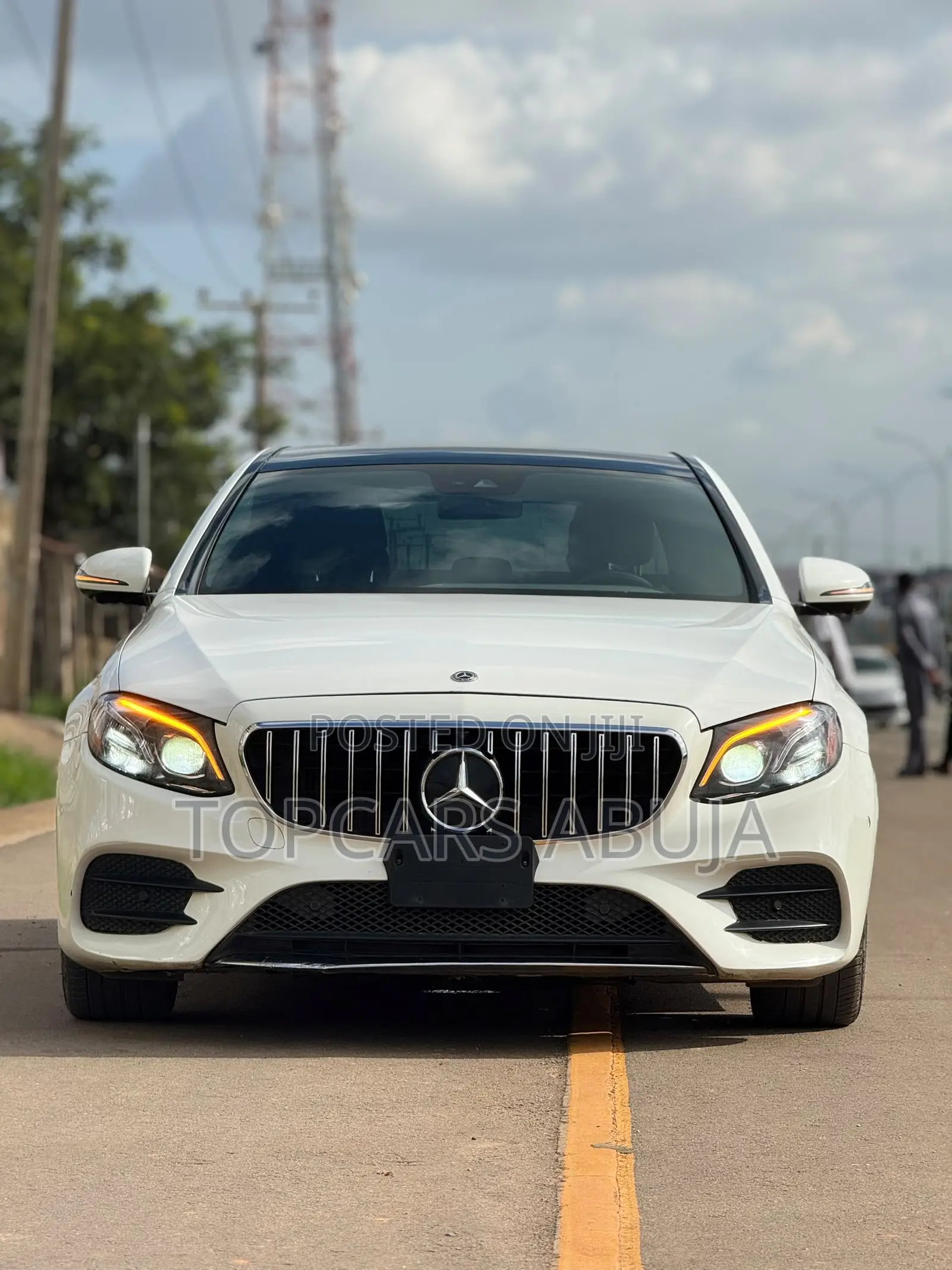 Mercedes-Benz E450 2019 White