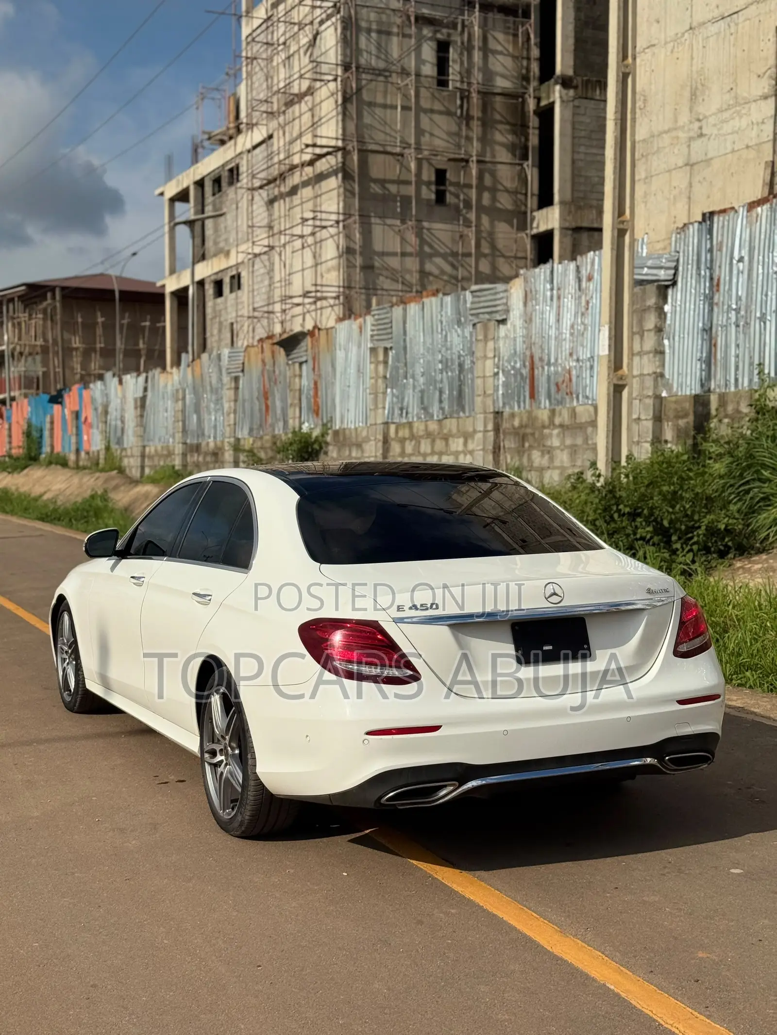Mercedes-Benz E450 2019 White