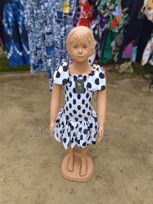 Polka Dot Kiddies Gown