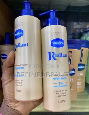 Vaseline Radiant X Nourishing Even Tone Body Lotion