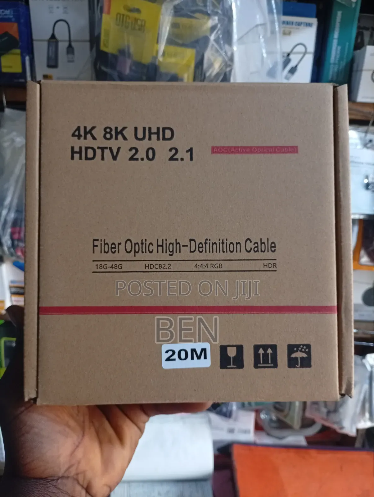 Generic HDMI Cable 20m Optical Fiber Cable