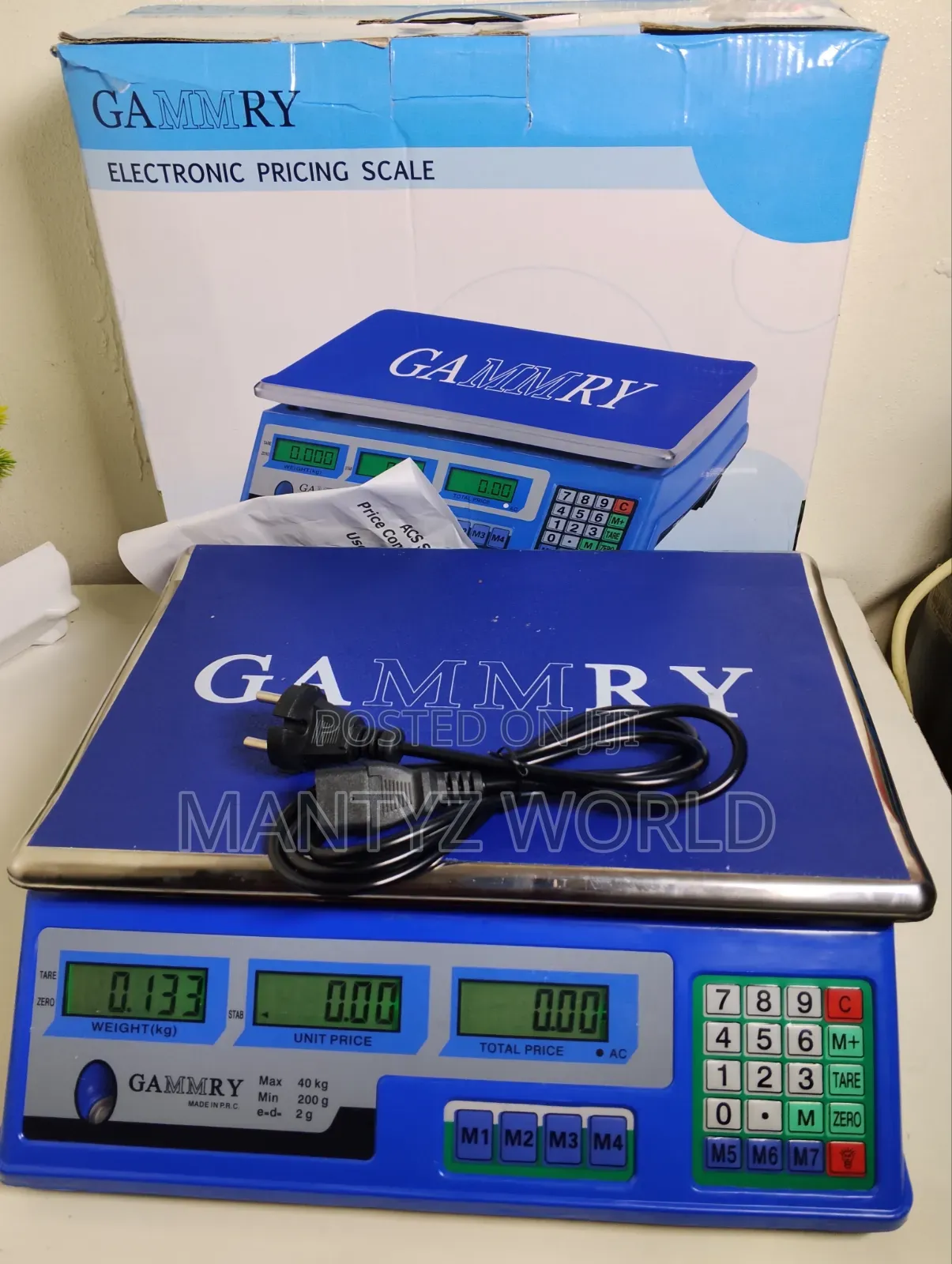 40kg Gammry Scale