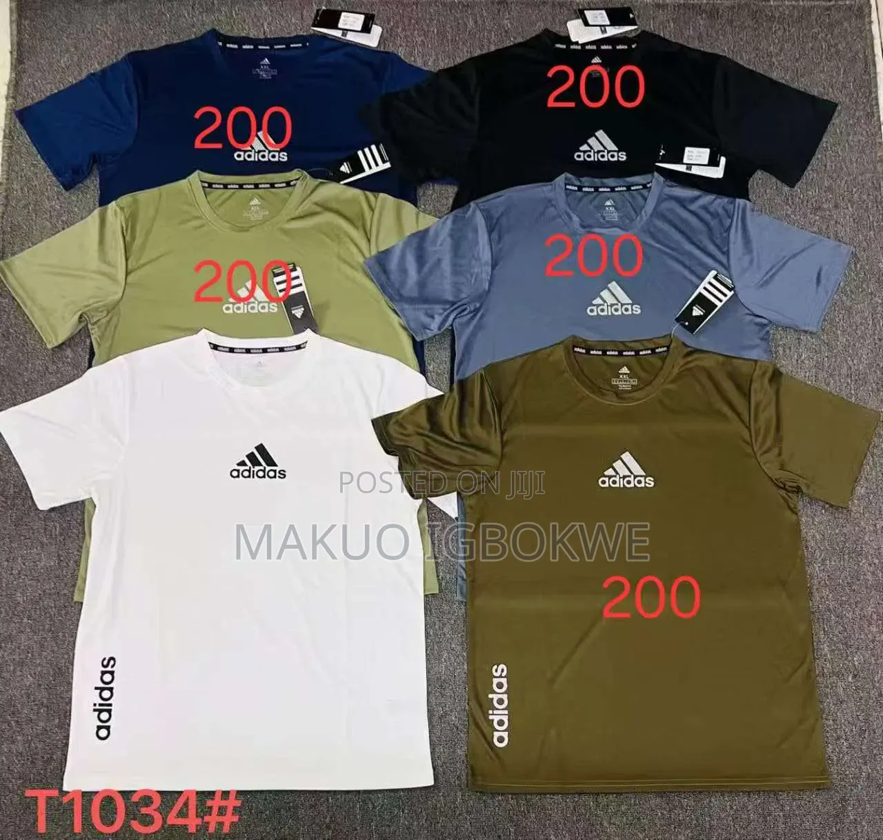 Adidas and Nike Stretching T-Shirt