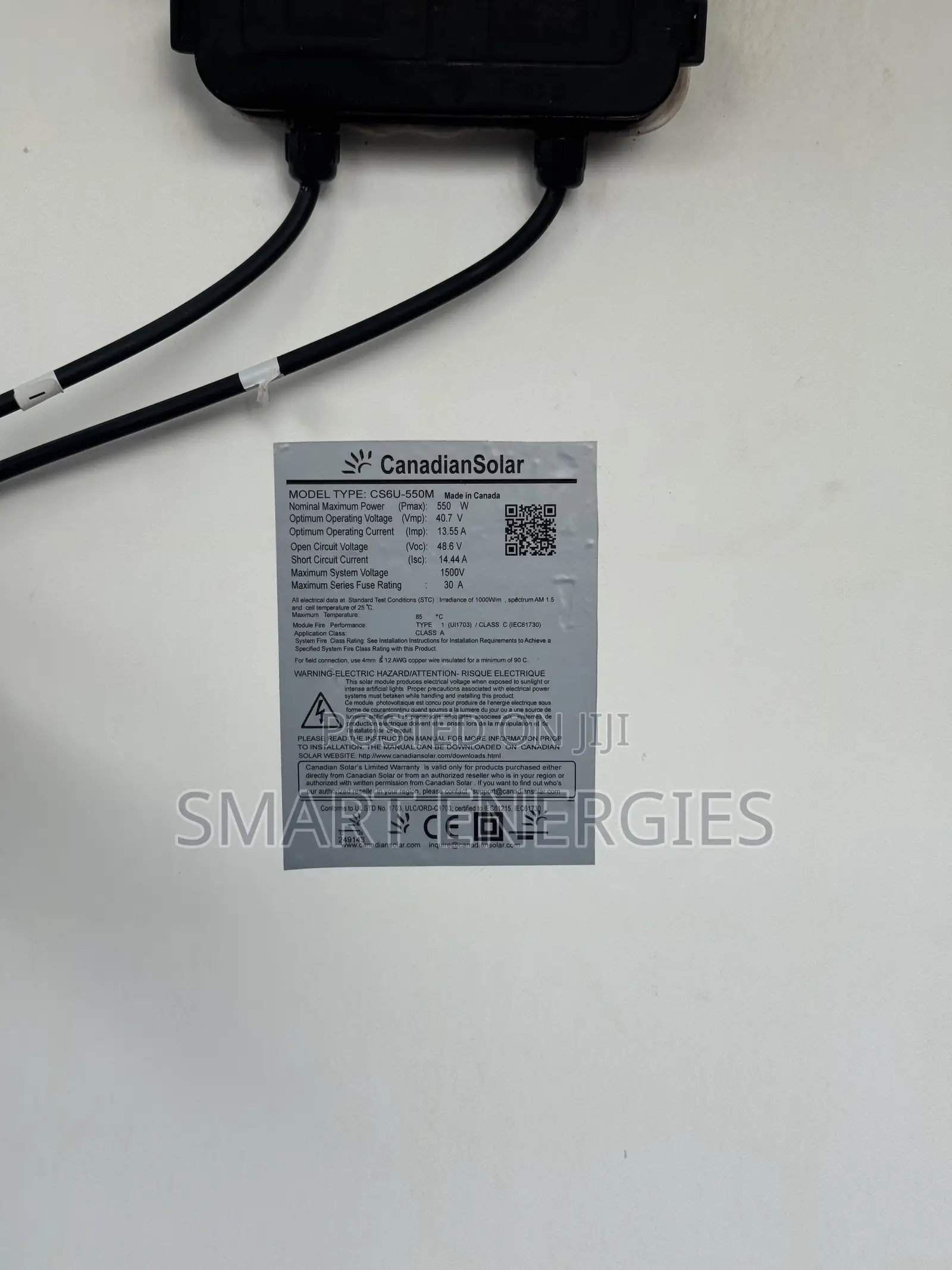550watts 96Cells Canadian Solar Panel