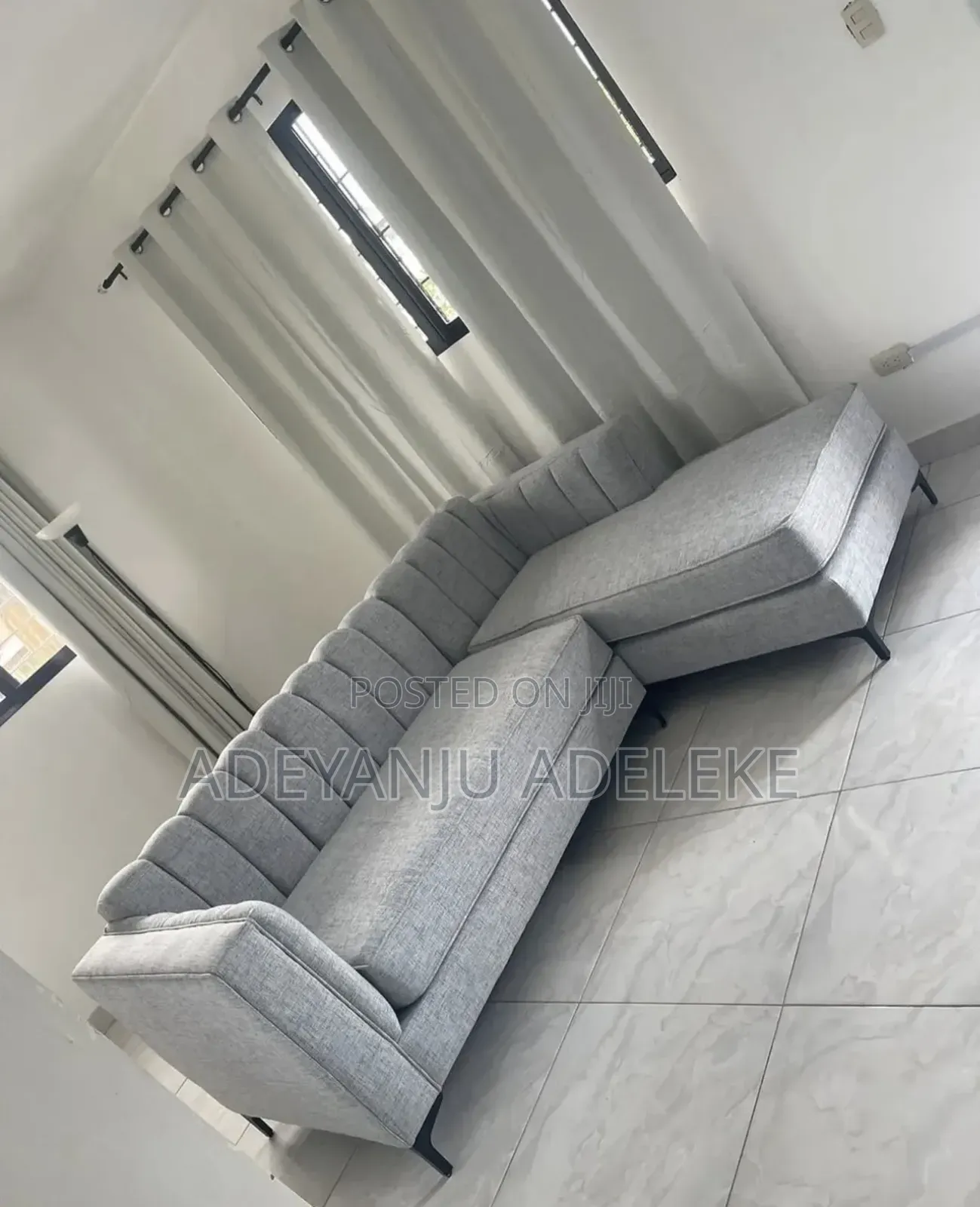 L-Shape Set of Chairs