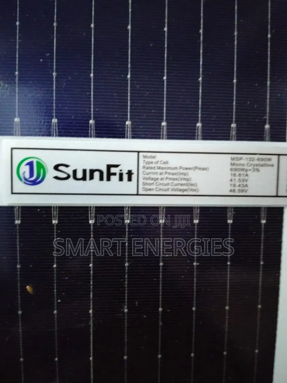 690watts Sunfit Mono Solar Panels
