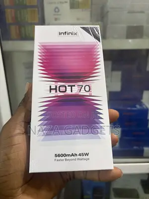 New Infinix Hot 70 128 GB Black