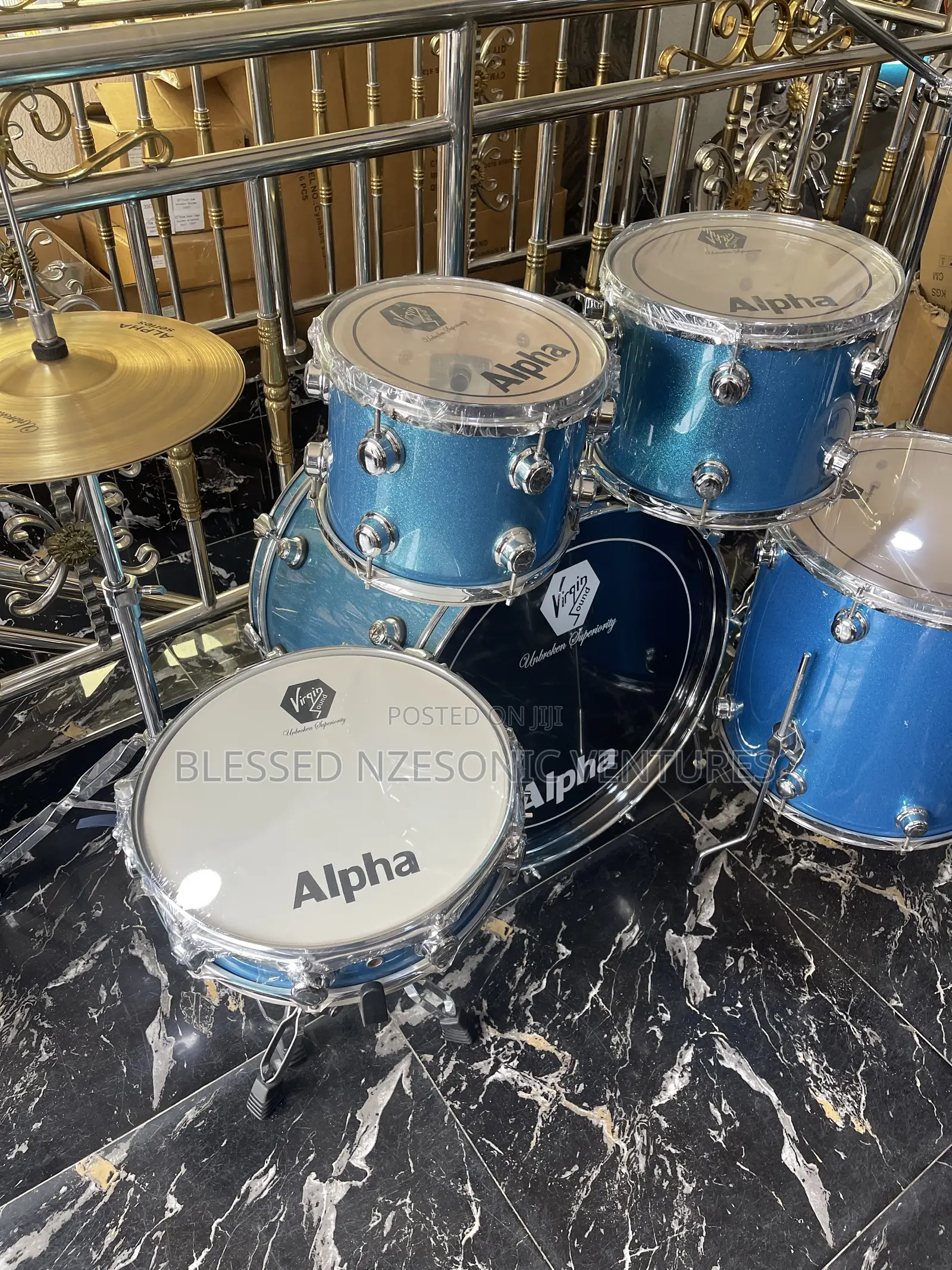 Virgin Alpha Drum Set