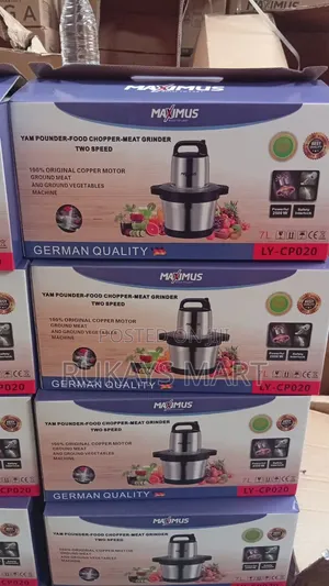 Maximus 7 Liter Food Processor Yam Pounder