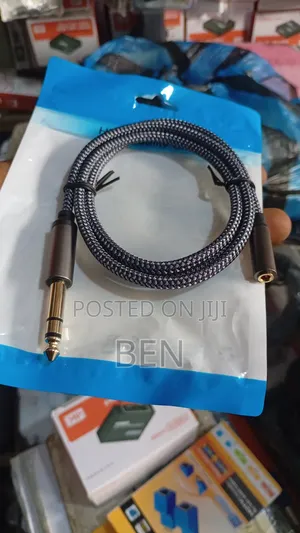 Generic 3.5mm Female to 6.35mm Male Audio Extension Adapter