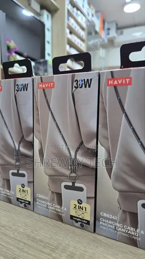 iPhone Charging Cable and Phone Lanyard