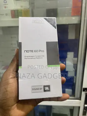 New Infinix Note 60 Pro 256 GB Silver
