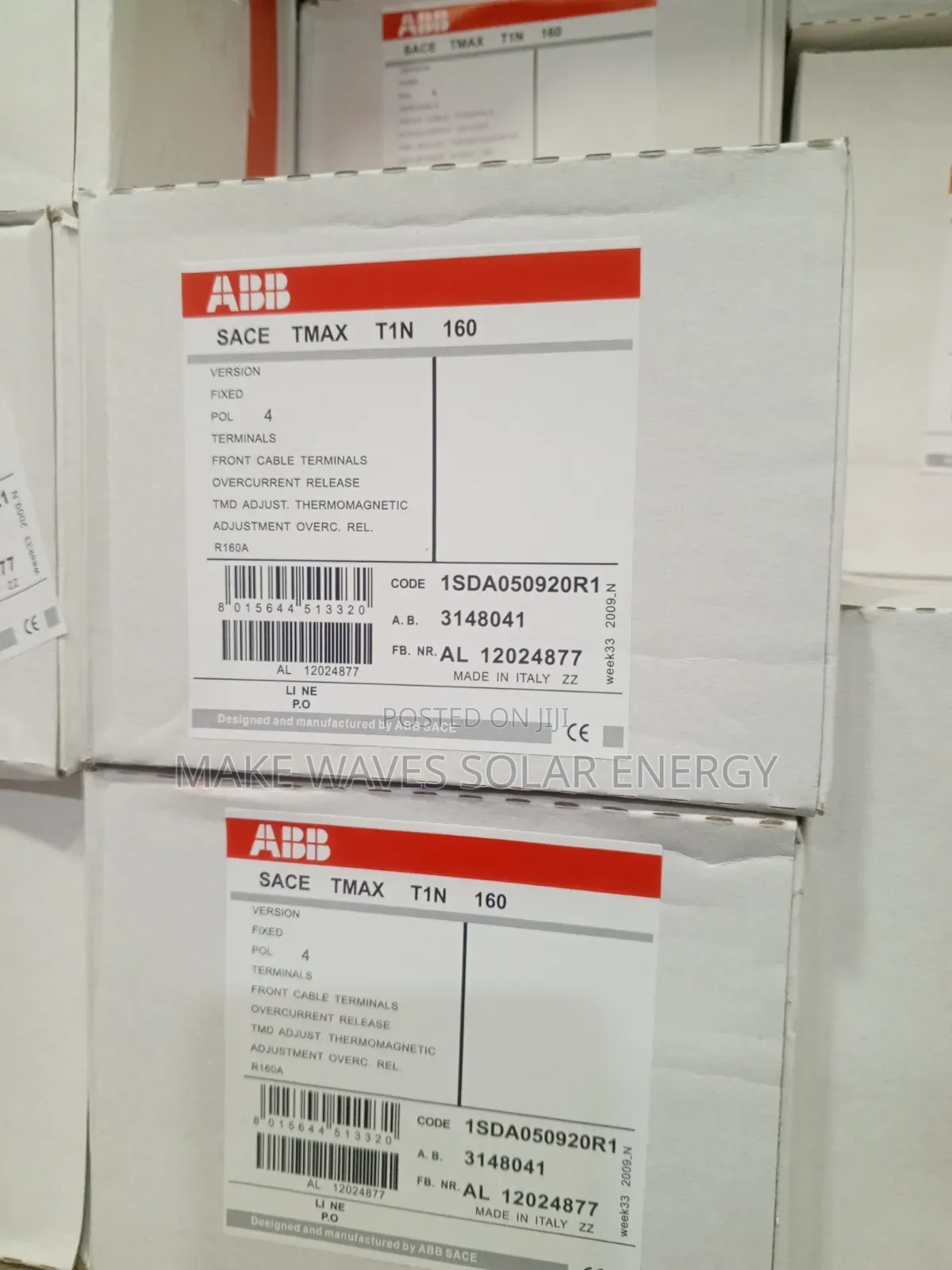 4p 160A ABB Tmax McCb Breaker