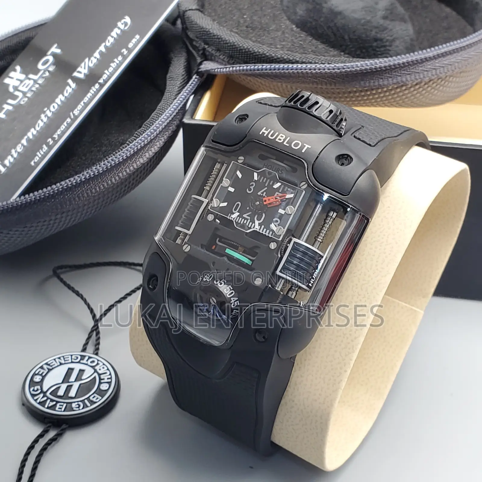 High Version *Hublot Geneve Mp3 Rubber Strap Watch