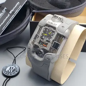 High Version *Hublot Geneve Mp3 Rubber Strap Watch