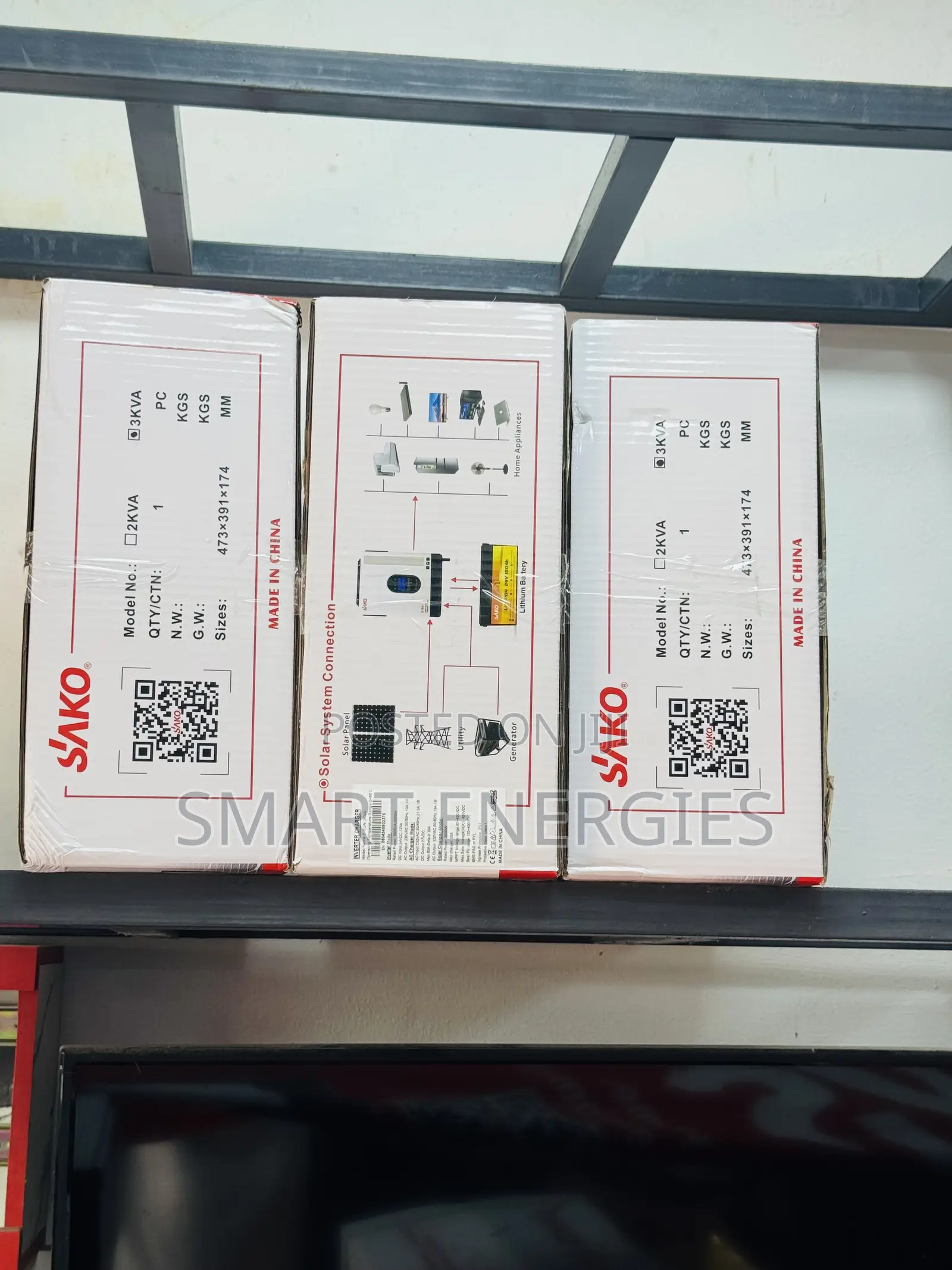 3kva/24v Sako Hybrid Solar Inverter