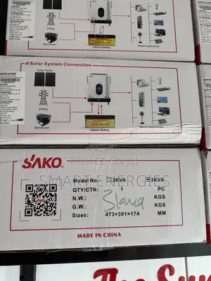 3kva/24v Sako Hybrid Solar Inverter