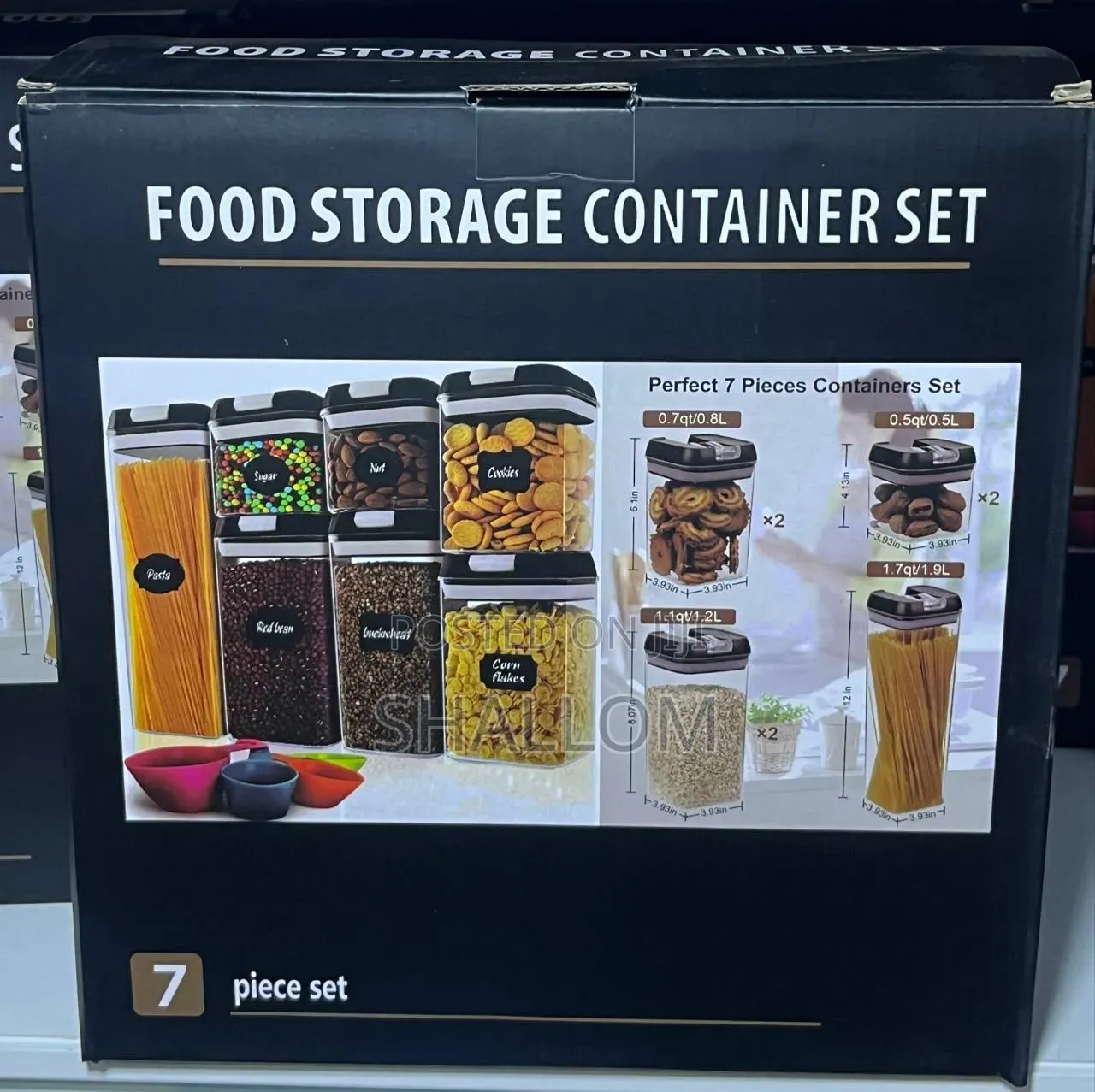 Food Storage 7pcs