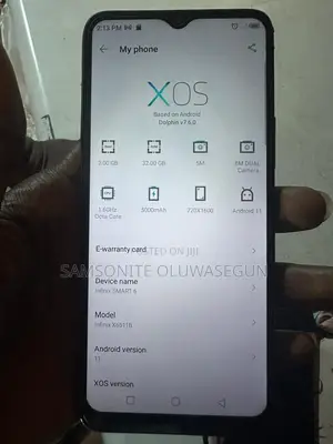 Infinix Smart 6 32 GB Blue