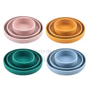 3 in 1 Silicon Toddler Plates