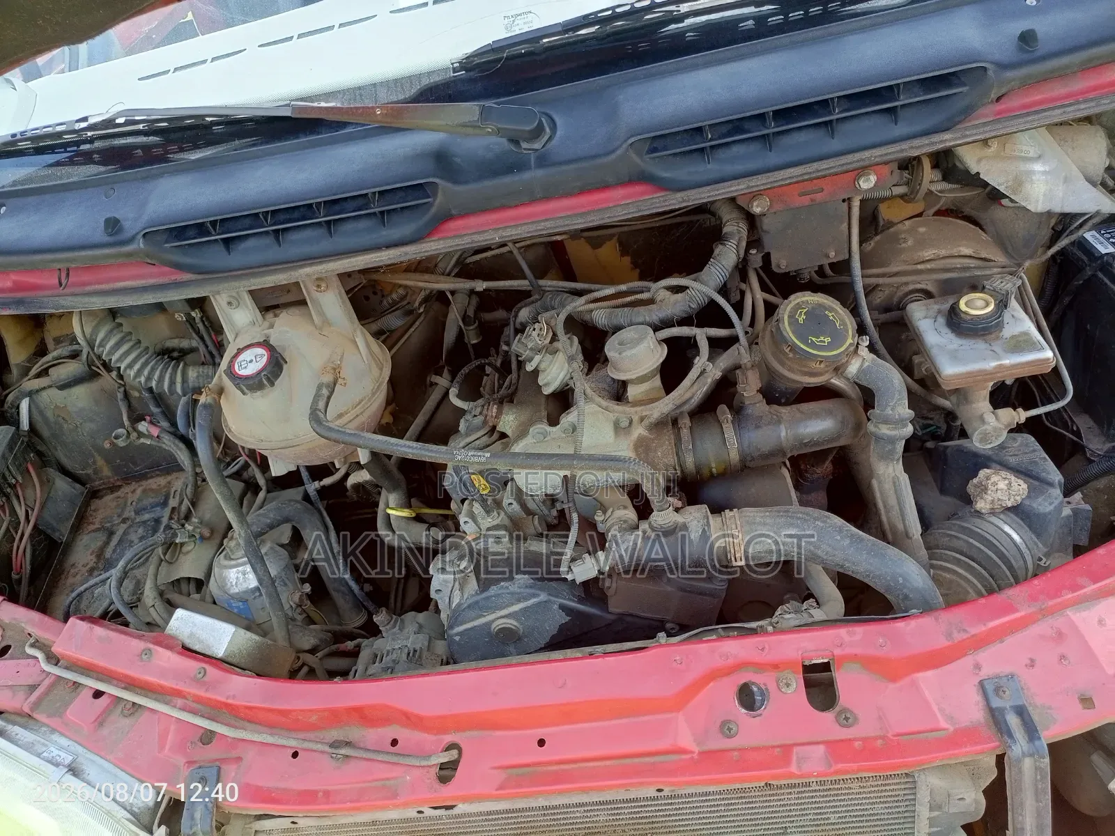 Ford Transit 2005 Red