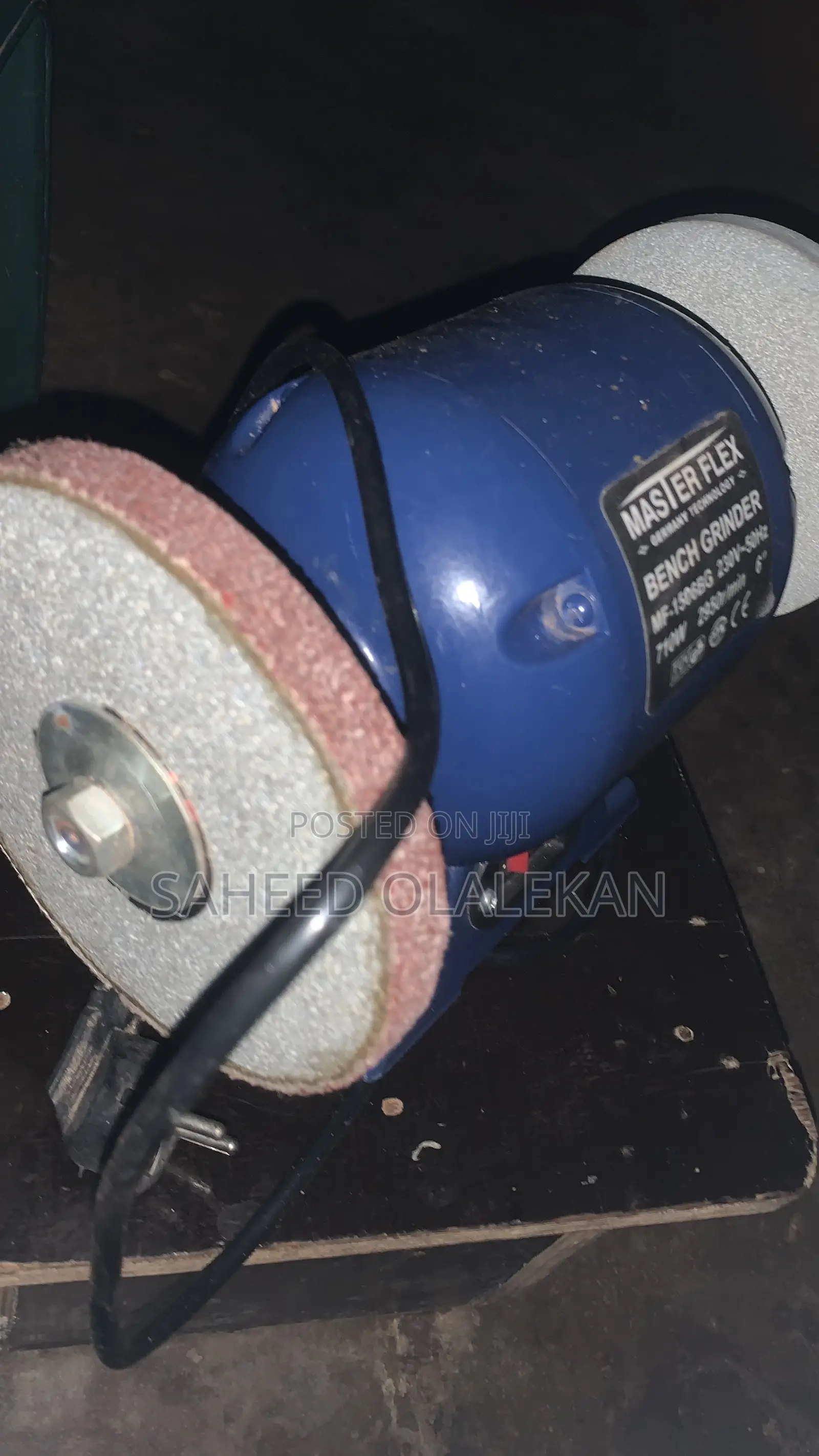 Shoe Makers Bench Grinder Machine