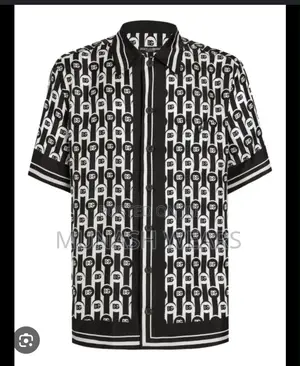 Luxury Dolce Gabbana Print Shirt M-4xl