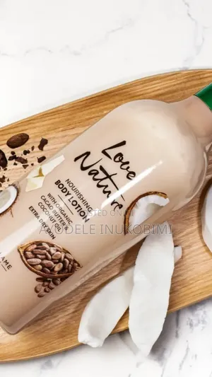 Love Nature Nourishing Body Lotion With Organic Cacao Butter