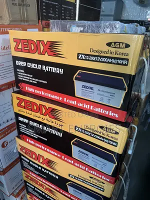 12v 200Ah Zedix Dry Cell Solar Battery