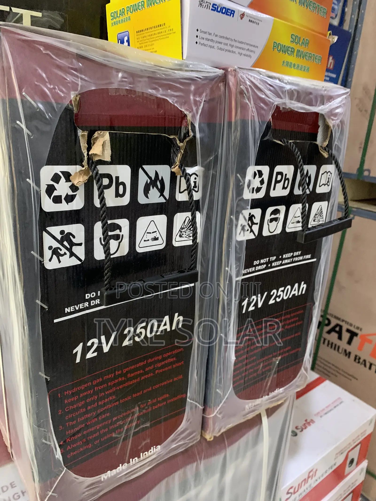 250ah 12v Stud Power Lithium Ion Battery