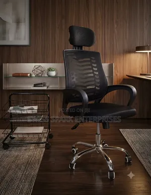 High-Back Ergonomic Executive Mesh Office Swivel Chair
