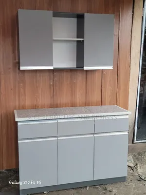 Tile Top Kitchen Cabinet