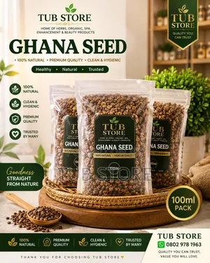 100ml Miracle Seed ,Ghana Seed Also Available in Counting