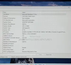 Laptop Dell XPS 13 9365 2-in-1 16GB Intel Core i7 SSD 512GB