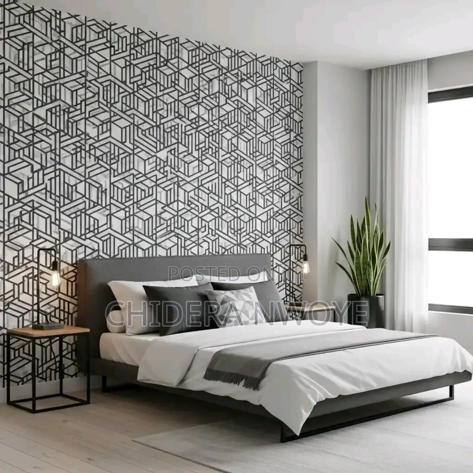Wallpaper Installation Interior Decoration