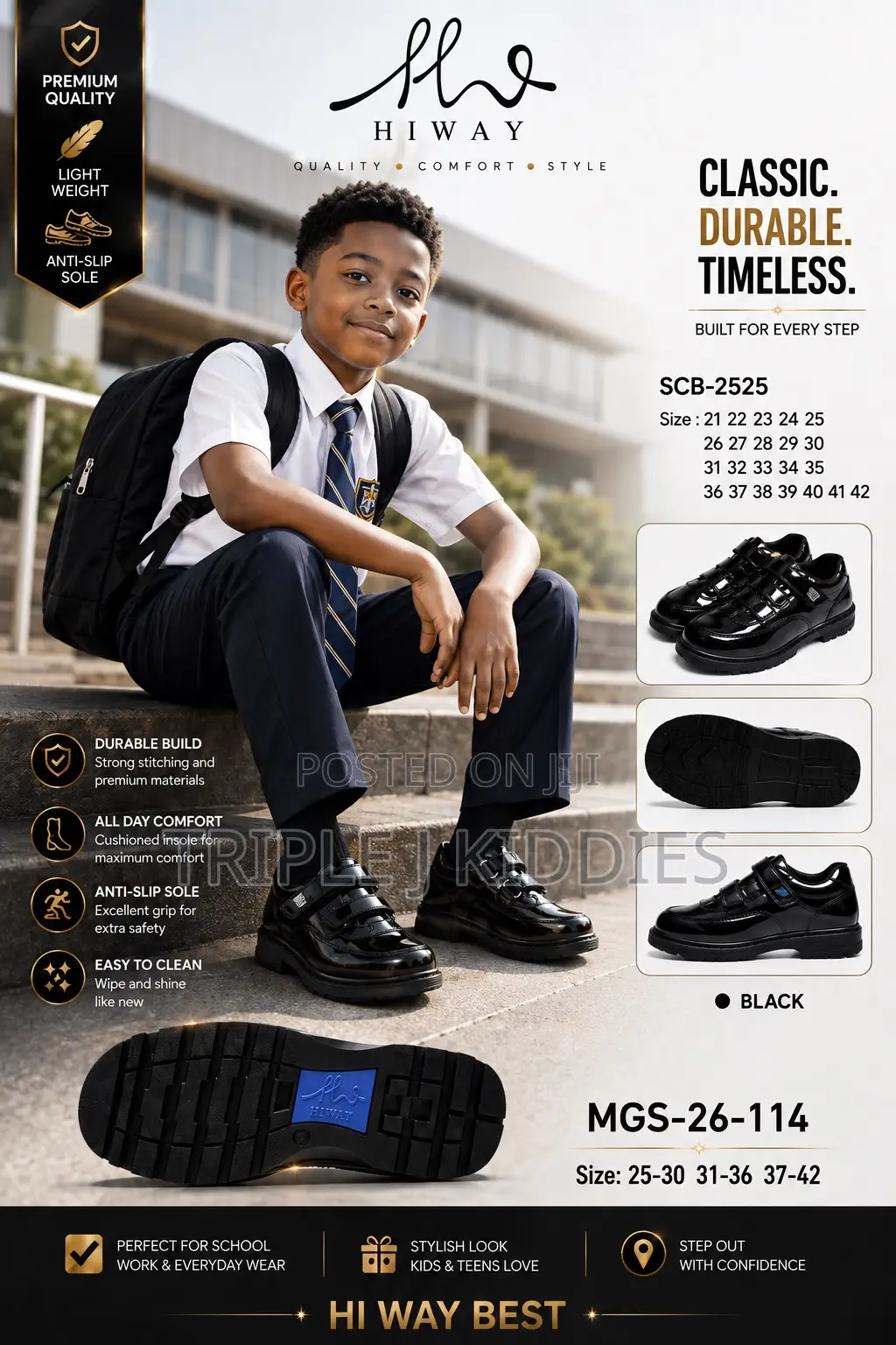 Boys School/Cooperate Shoe