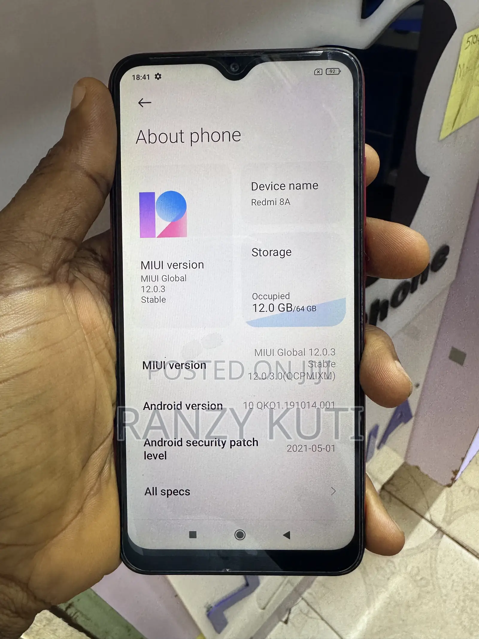 Xiaomi Redmi 8A 32 GB Red