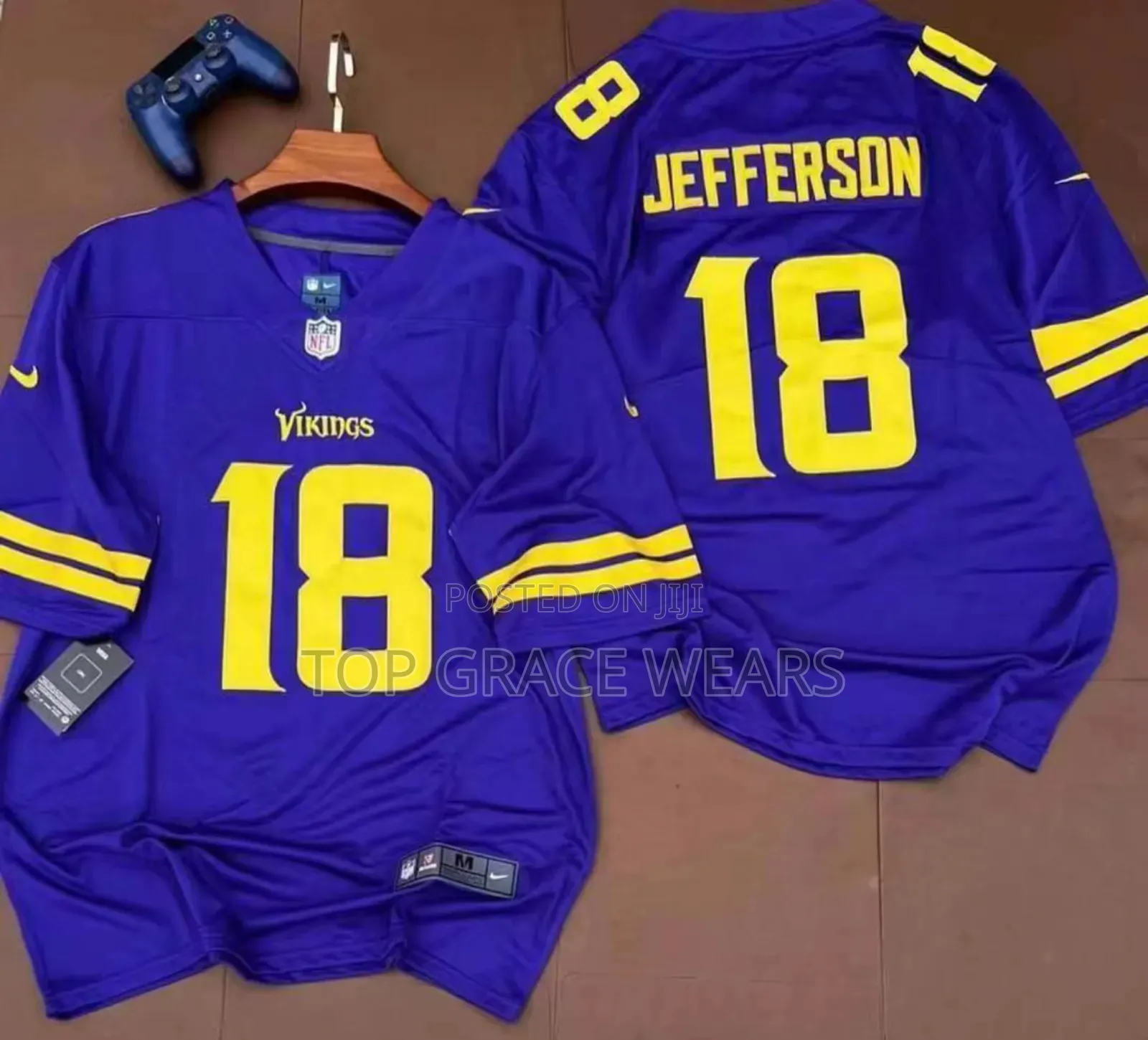 Blue Unisex Jersey