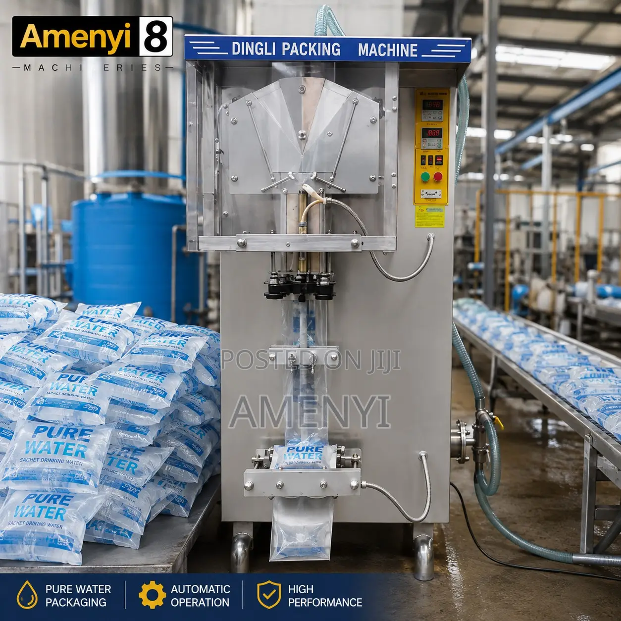 Dingli Pure Water Sachet Packaging Machine