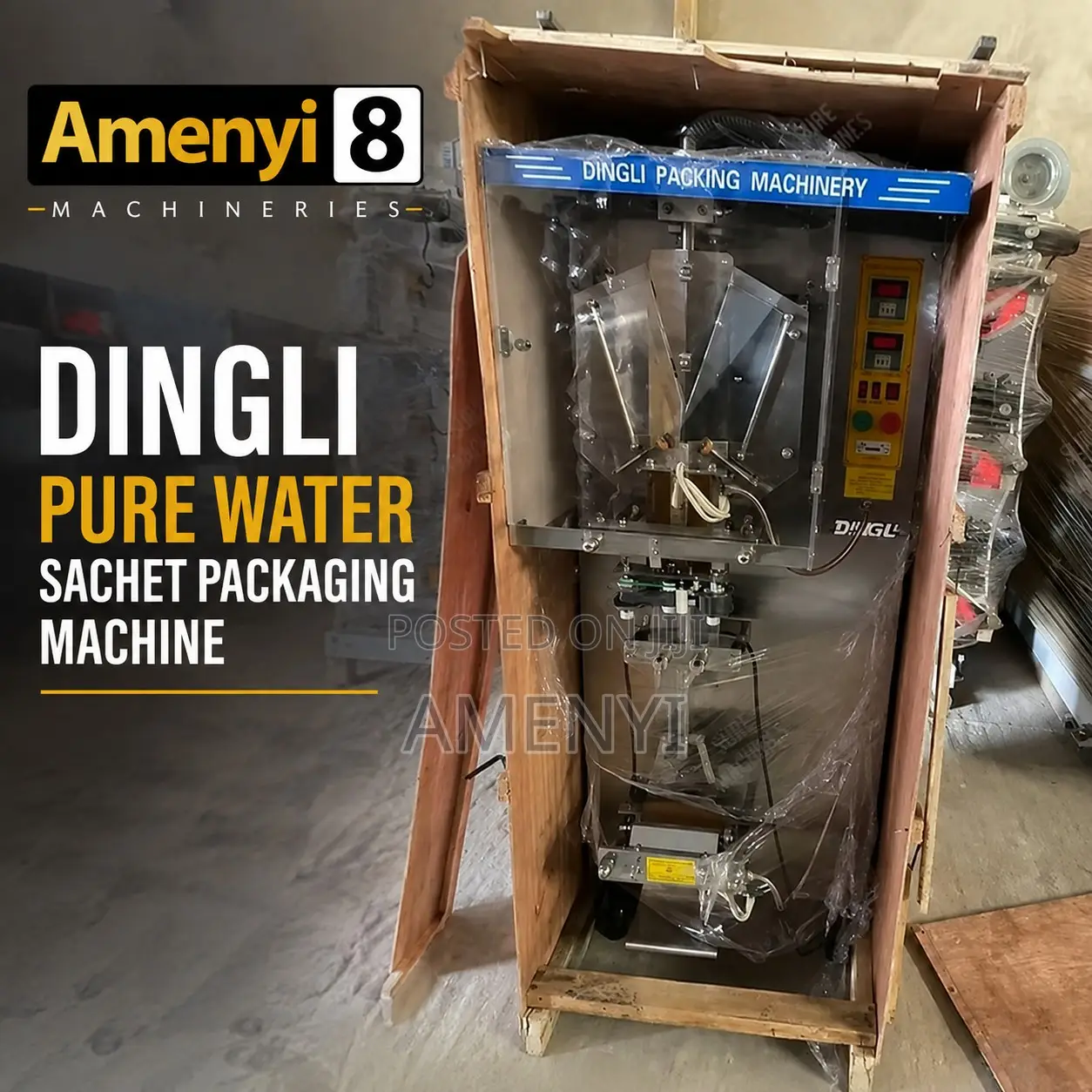 Dingli Pure Water Sachet Packaging Machine