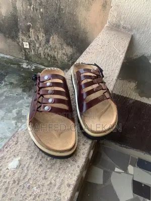 Original Leather Birkens Slide