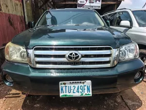 Toyota Highlander Limited V6 4x4 2004 Green