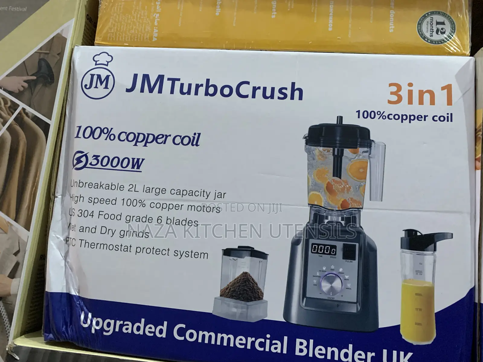 Jmturbo Crush Commercial Blender