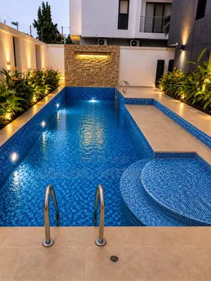 Blue Porcelain Mosaic Pool Tiles