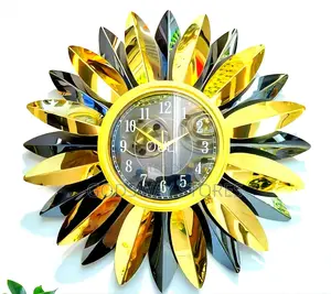 Luxury Leaf Wall Clock
