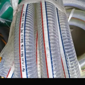 1/2 Tranparent Steel Suctoin Hose for Water Petrol and Chemical