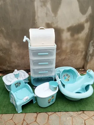 Baby Trolly With Bath Set