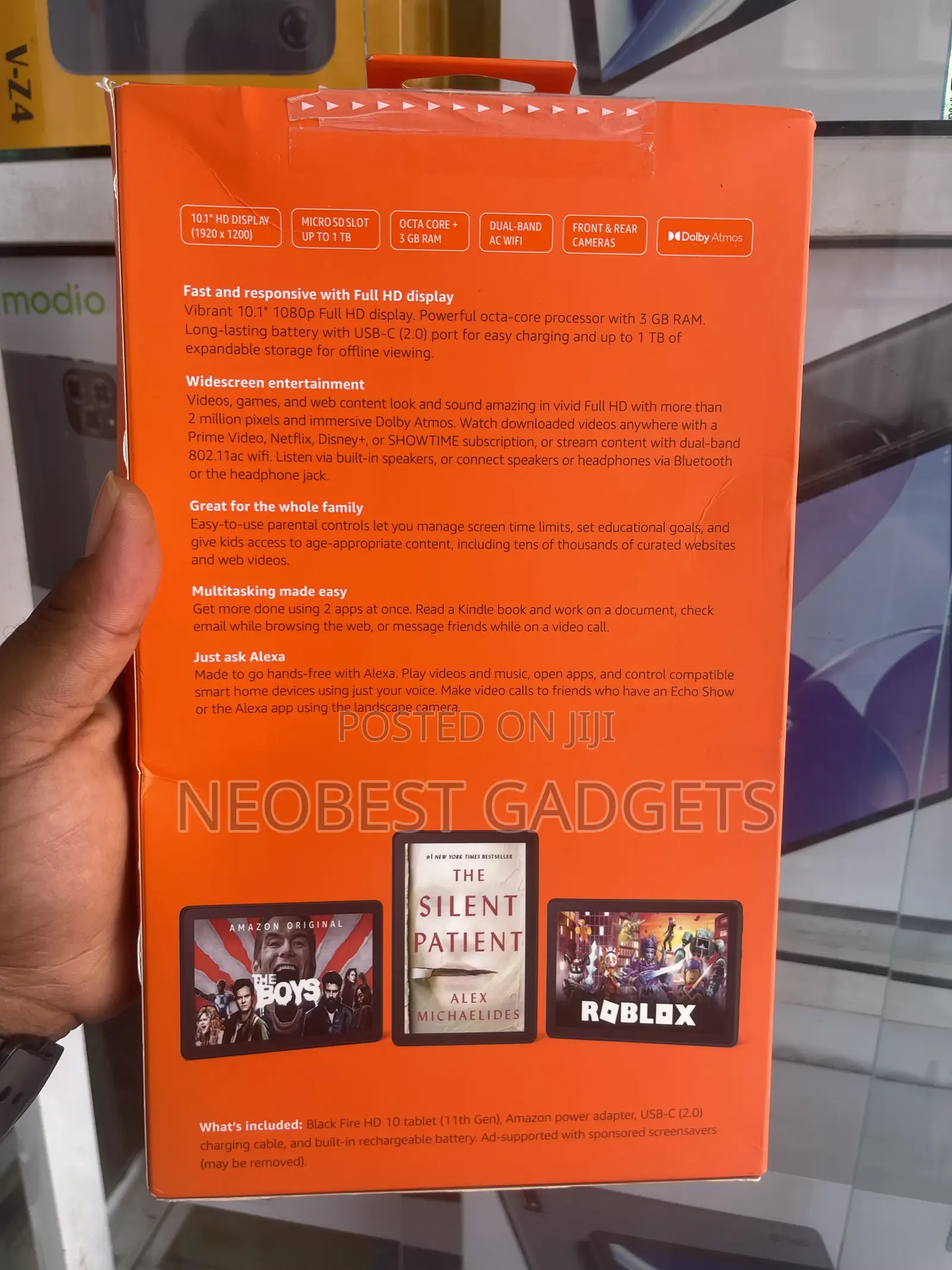 New Amazon Fire HD 10 64 GB