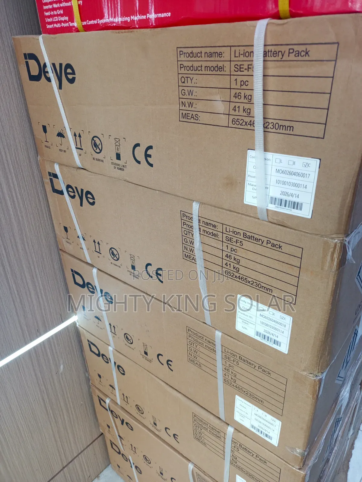 5kwh 48v Deye Lithium Iron Battery